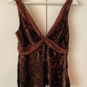 Elie Tahari Velvet Top (Sz L)